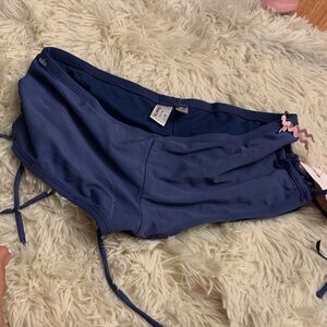 Navy Blue Bikini Bottom